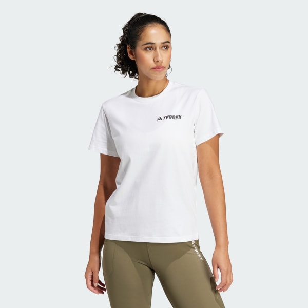 Blanc T-shirt graphique Terrex