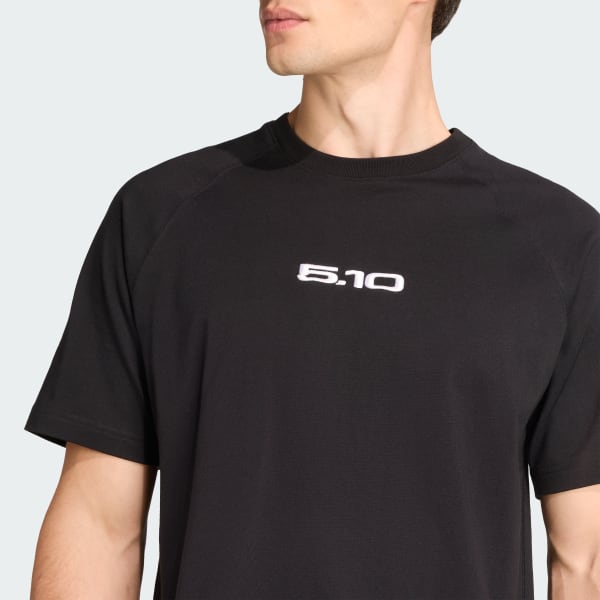 ★adidas★ Five Ten Logo Line Short Sleeve Tee KB0061 adidas Five Ten Logo Line Short Sleeve Tee - Black | Free