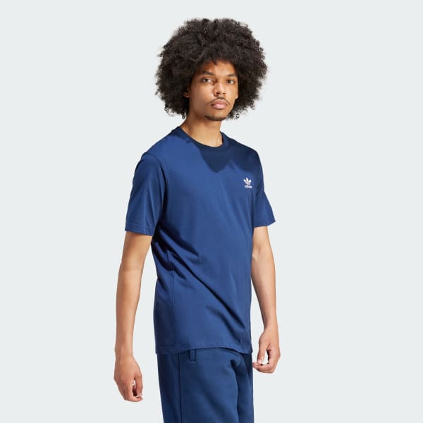 Azul Camiseta Trefoil Essentials