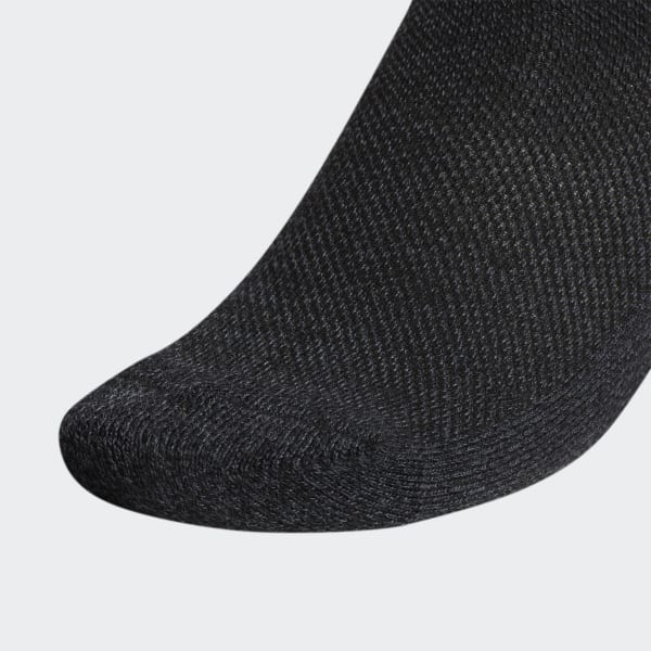 Grey Cushioned Mixed Crew Socks 6 Pairs FZ6982X