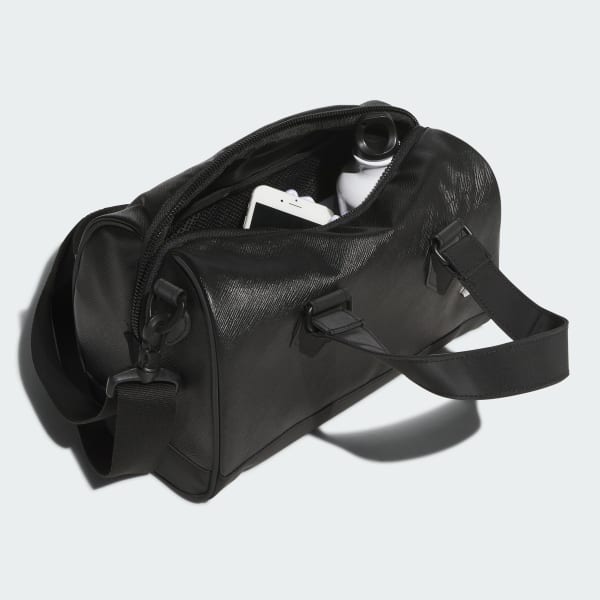 ブラック ユニセックス PU レザー カートバッグ