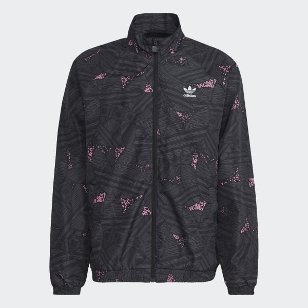 Chamarra Deportiva adidas Rekive Trifolio Estampada
