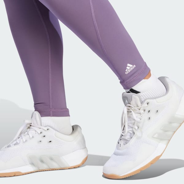 Purple glow outlet adidas leggings