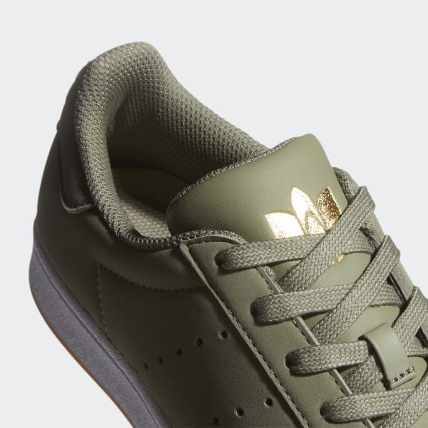 green adidas superstar shoes