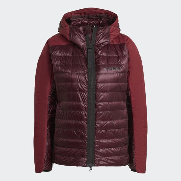 Rosso Giacca Terrex MYSHELTER Down Hooded