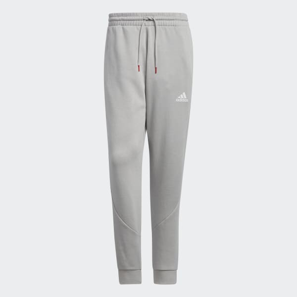 Grey adidas joggers men's hotsell
