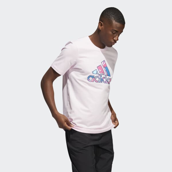 Pink BOTG Badge of Sport Graphic Tee