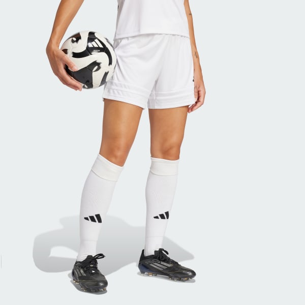 White Squadra 25 Short-Length Shorts