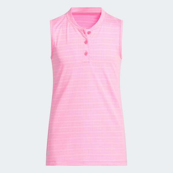 Pink GIRLS SLEEVELESS POLO