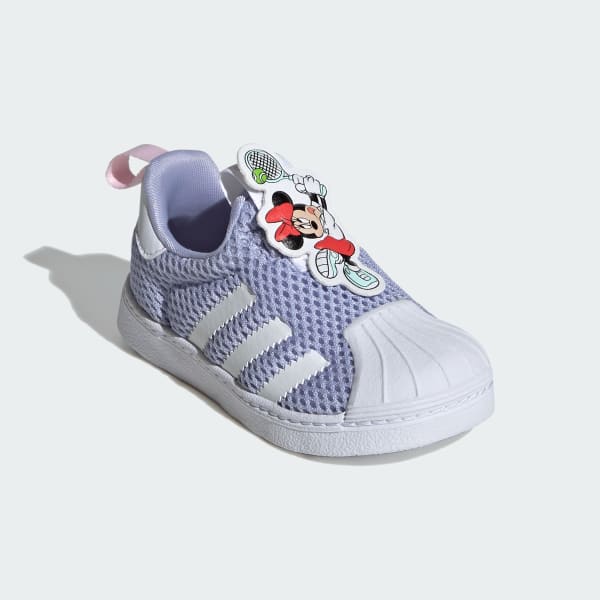 パープル アディダス オリジナルス × ディズニー ミッキー SST 360 キッズ / adidas Originals × Disney Mickey SST 360 Kids