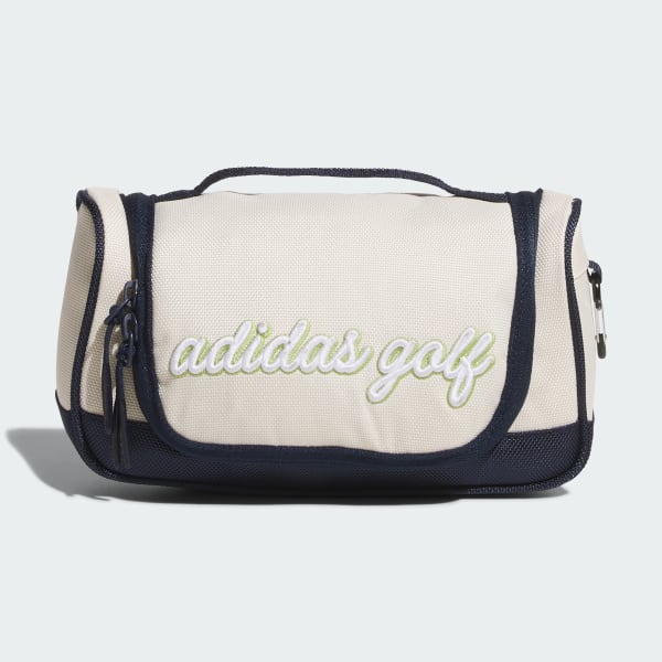 White Graphic Hanging Pouch