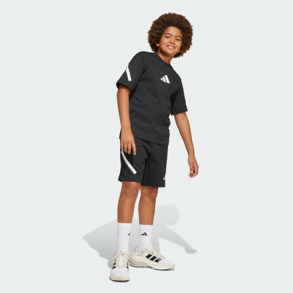 Zwart adidas Z.N.E. Short Kids