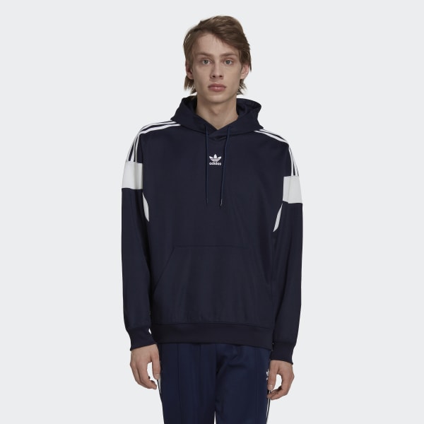 Niebieski Adicolor Originals Challenger Hoodie EWD77