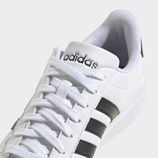 adidas Grand Court Cloudfoam Lifestyle Court Comfort Shoes - White ...