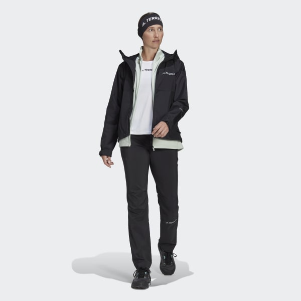 Schwarz TERREX Multi RAIN.RDY 2-Layer Regenjacke GY859
