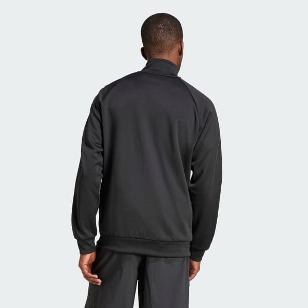 Noir Veste de survêtement The First
