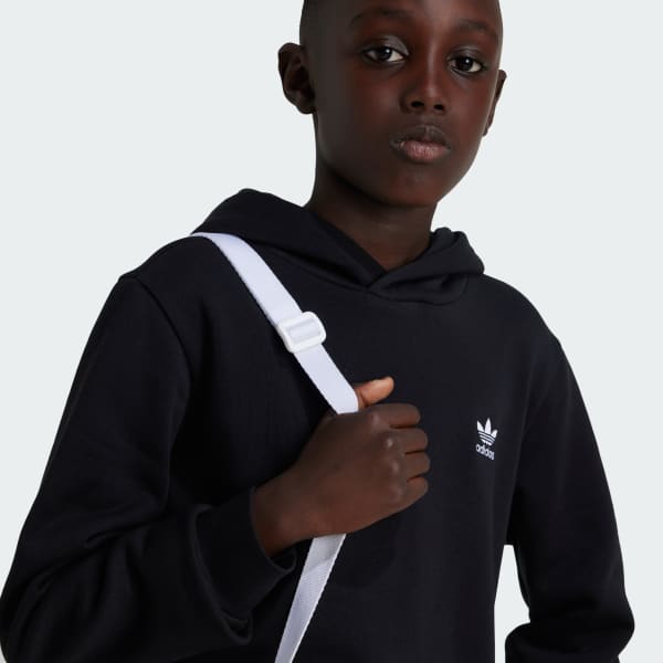 Noir Sweat-shirt à capuche Enfants