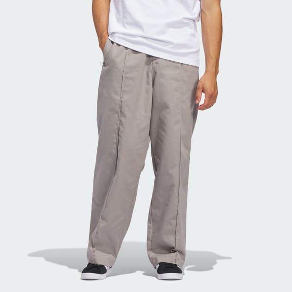 Beige Pantalón Pintuck Skateboarding (Unisex)