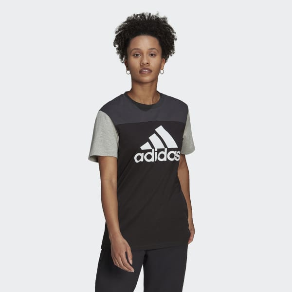 Adidas colorblock tee shop