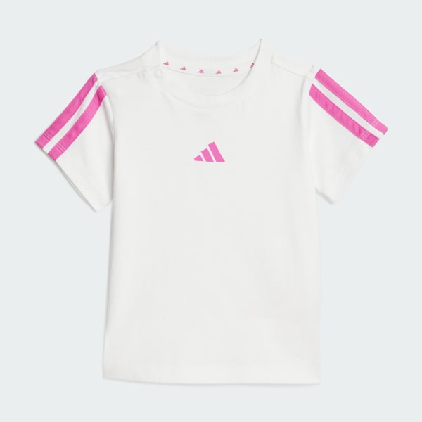 White Essentials Tee Set Kids
