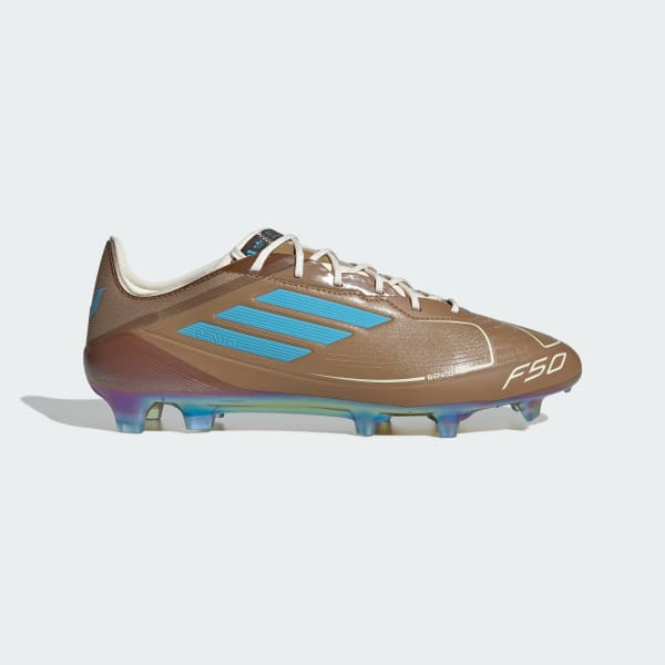 Marron Botines F50 Elite Messi x Bad Bunny Terreno Firme
