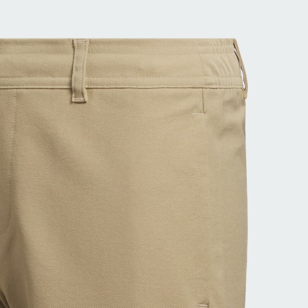 Beige Twistweave Shorts