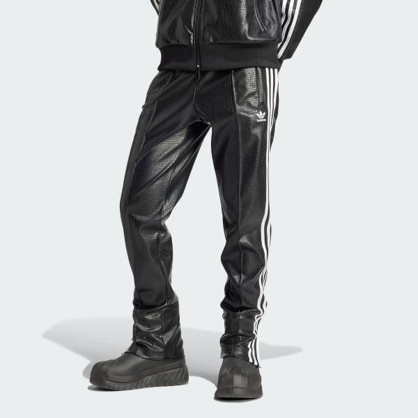 adidas Faux Leather Tearaway Pants