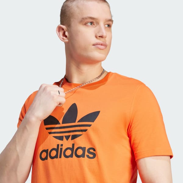 Adidas nmd t shirt orange cheap