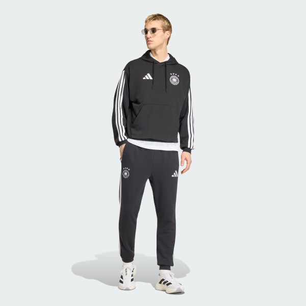 Siyah Almanya DNA Kapüşonlu Üst