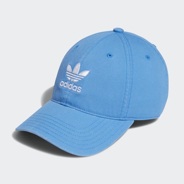 Blue Relaxed Strap-Back Hat