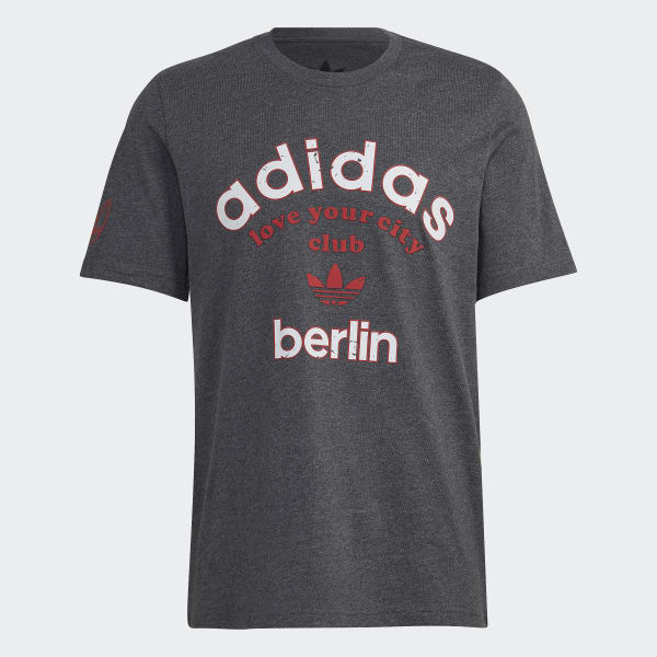 Grijs Berlin Collegiate City T-shirt BWA23