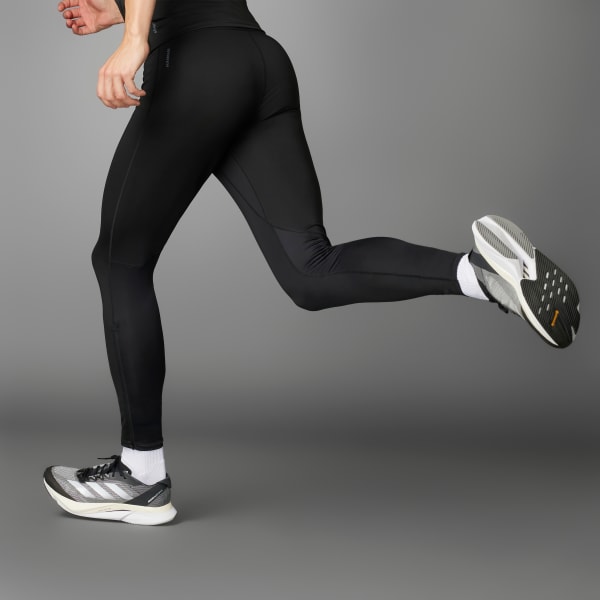 Đen Quần Legging Chạy Bộ Dáng Dài Adizero Essentials