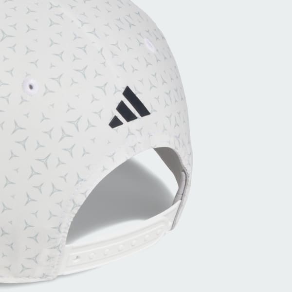 White TOUR PRINT SNAPBACK HAT