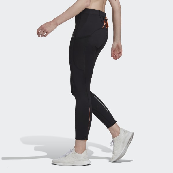 Μαύρο FastImpact COLD.RDY Winter Running Long Leggings