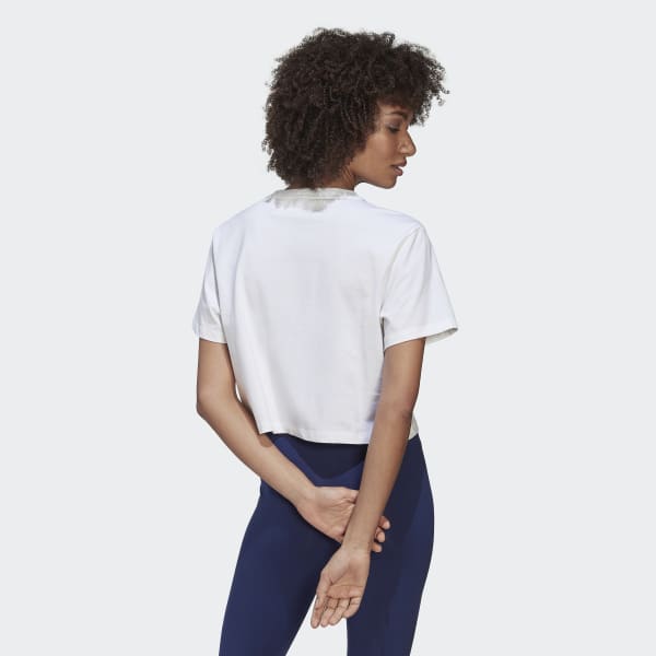Λευκό Crop Top