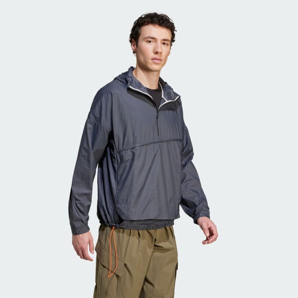 Grigio Anorak Terrex Xploric Wind