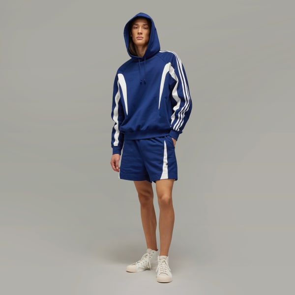 Μπλε Y-3 M French Terry Cutline Shorts