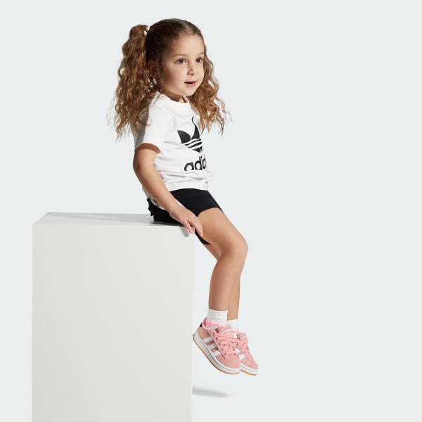 Rose Chaussure lacets élastiques Campus 00s Comfort Closure