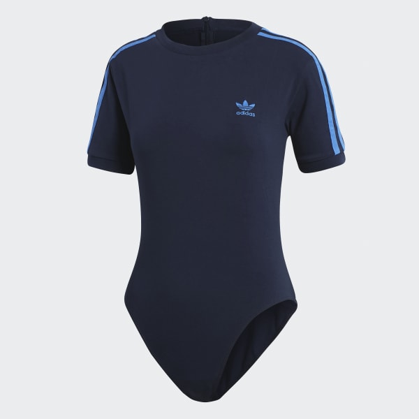 adidas blue bodysuit