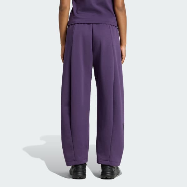 adidas Z.N.E. Open-Hem Pants - Purple | Free Shipping with adiClub