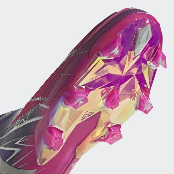 Roxo Chuteira Predator Edge+ Campo LKX32