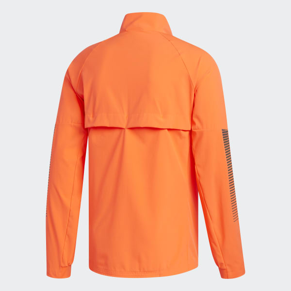 adidas Rise Up N Run Jakke Oransje | adidas Norway Rise Up N Run Løpejakke Herre Volt