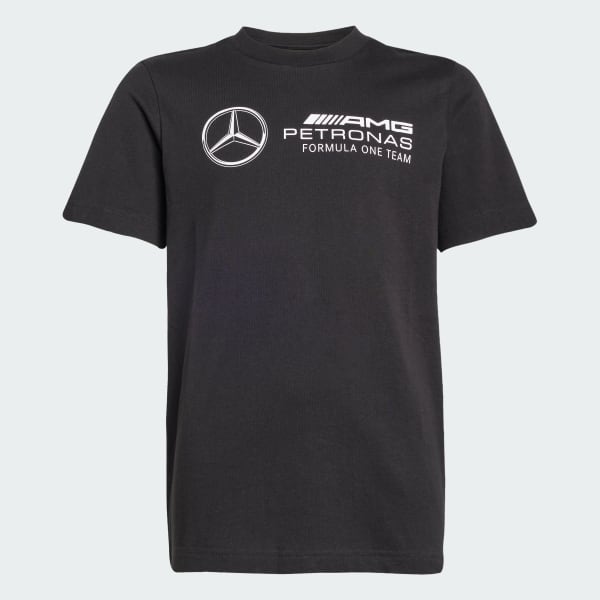 Czerń KOSZULKA MERCEDES - AMG PETRONAS FORMULA ONE TEAM DNA GRAPHIC