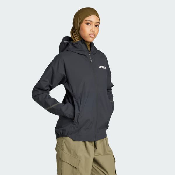 Negro Chamarra ligera Climaproof Terrex Xperior de 2,5 capas