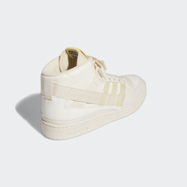 White Forum Mid Parley Shoes LKQ83