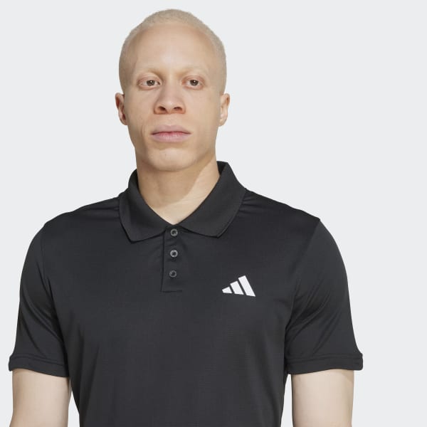 adidas Tennis Climacool FreeLift Polo Shirt - Black | Free