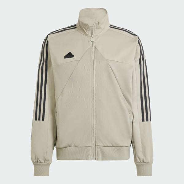 Adidas jacket best sale material