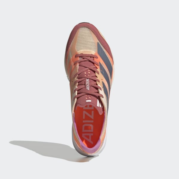 Orange Adizero Adios 7 sko