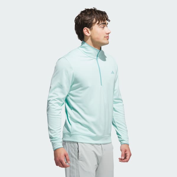 Turquesa Sudadera Lightweight Half-Zip