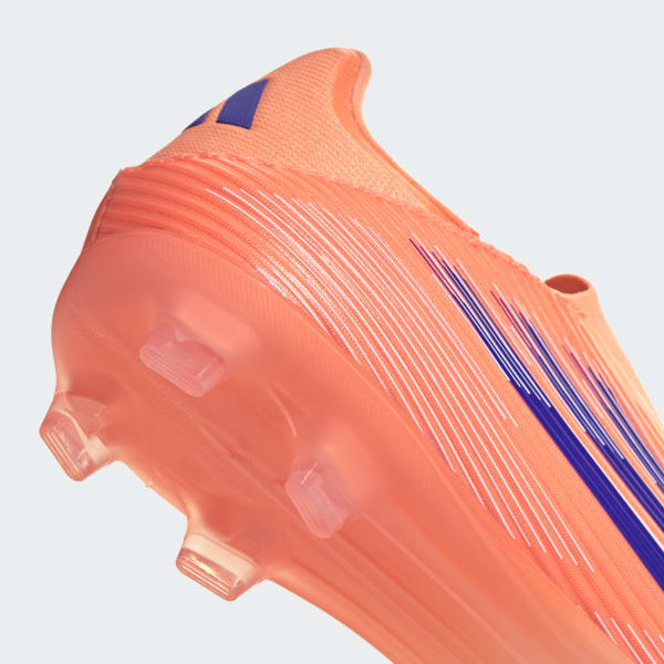 adidas F50 League Laceless Firm/Multi-Ground Cleats - Orange